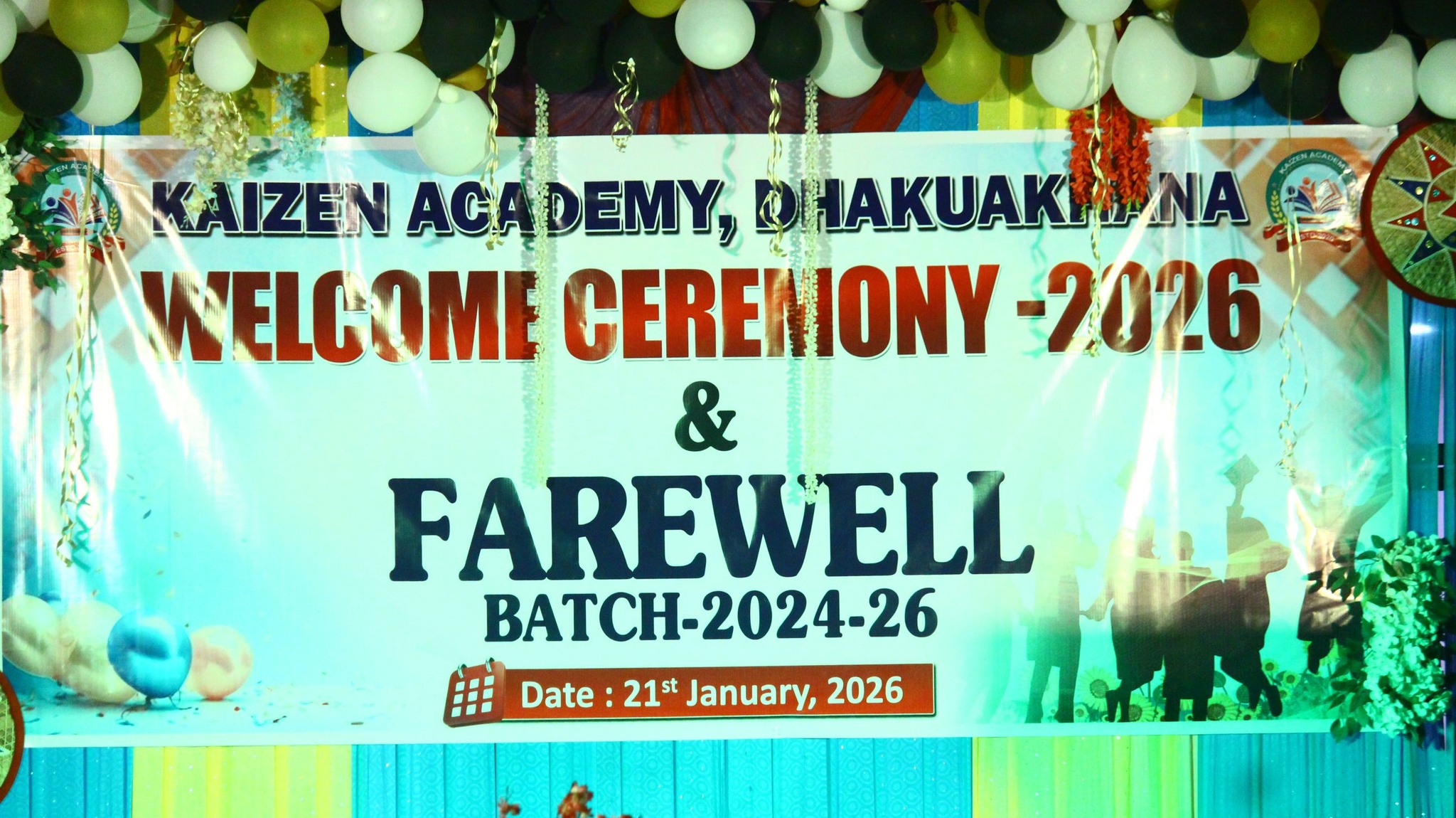 Farewell and Welcome ceremony